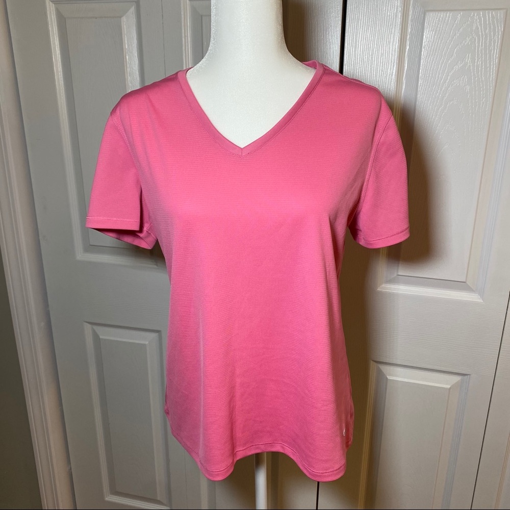 🔥SOLD🔥 Reel Legends Workout Shirt Pink Large - Picture 1 of 8